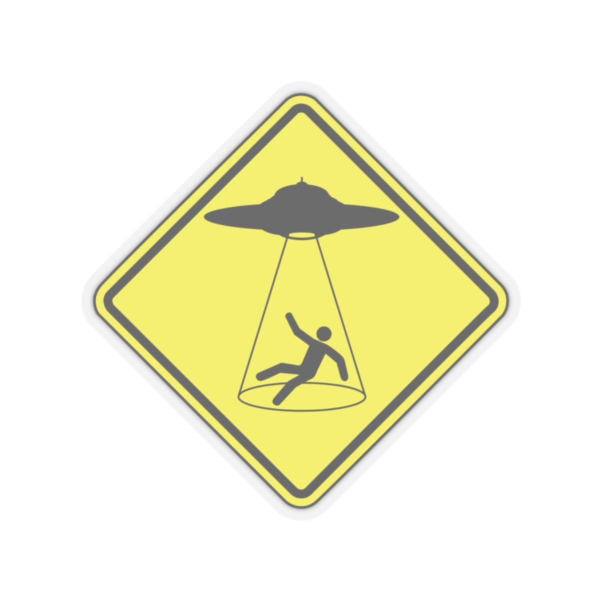 CAUTION UFO! Kiss-Cut Stickers