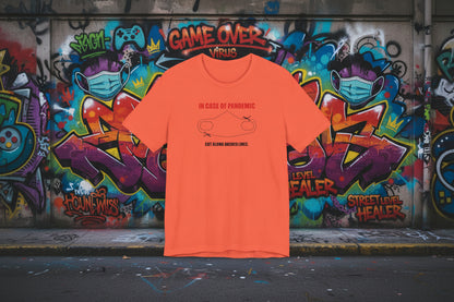 CUT IN CASE OF PANDEMIC. Unisex Jersey Short Sleeve Tee