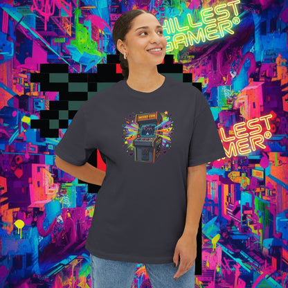 INSERT COIN. Unisex Oversized Boxy Tee