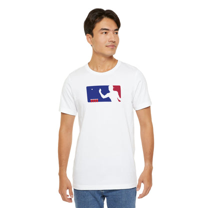 MAJOR LEAGUE PONGER. Unisex Jersey Short Sleeve Tee