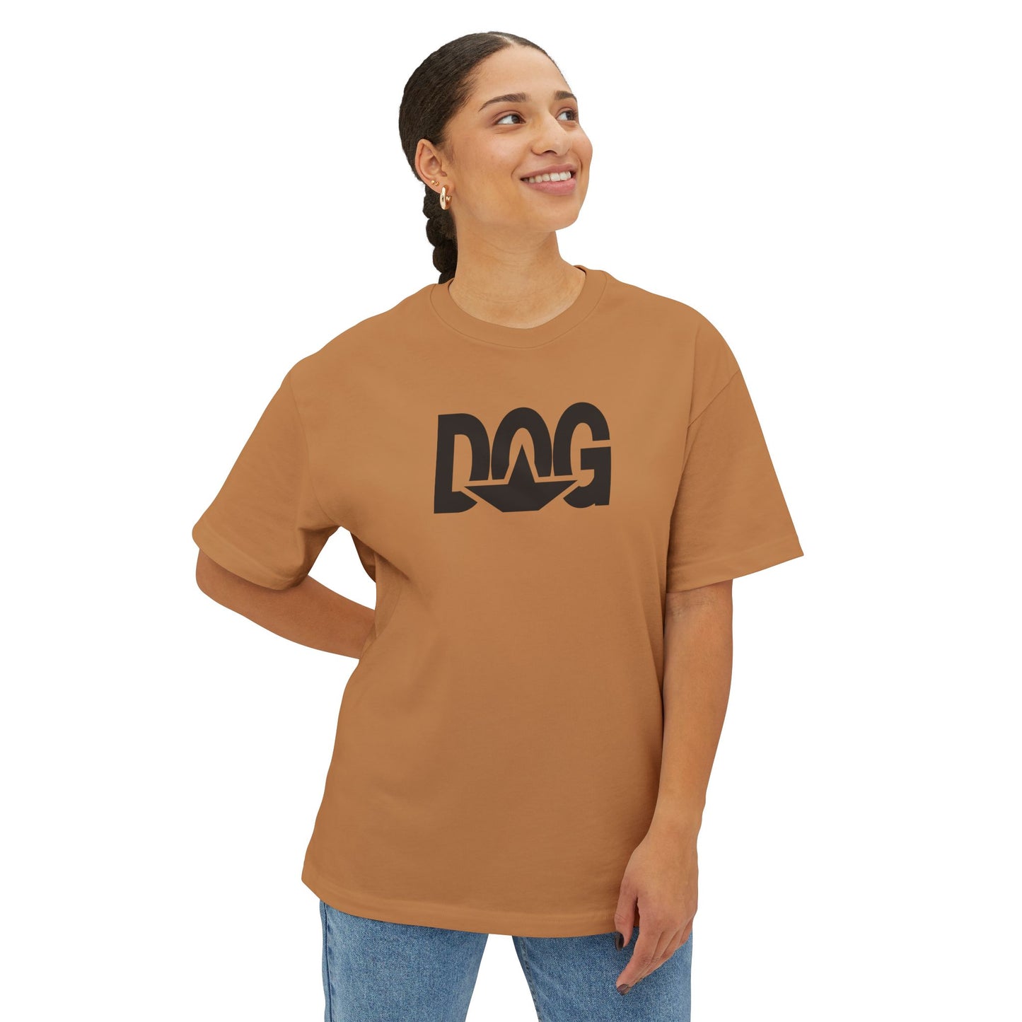 DOGERPILLAR. Unisex Oversized Boxy Tee