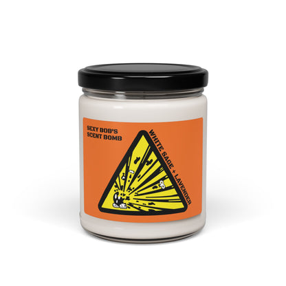 SEXY BOB'S SCENT BOMB. Scented Soy Candle, 9oz