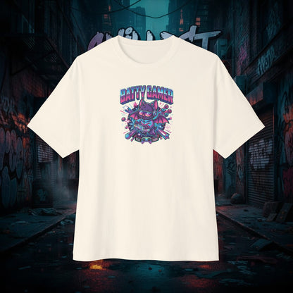 BATTY GAMER. Unisex Oversized Boxy Tee