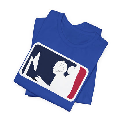 MAJOR LEAGUE GAMER (PC). Unisex Jersey Short Sleeve Tee