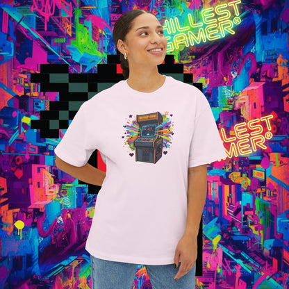 INSERT COIN. Unisex Oversized Boxy Tee