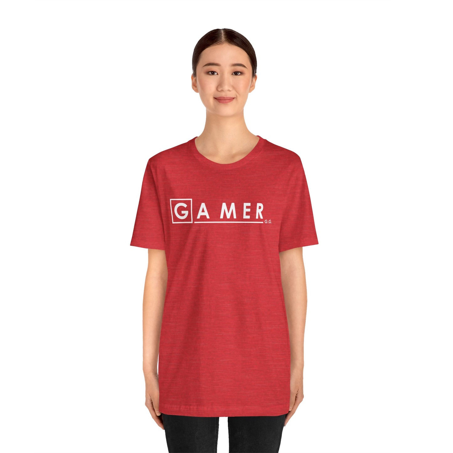 DR. GAMER IS IN THE HOUSE. Unisex Jersey Short Sleeve Tee