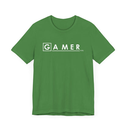 DR. GAMER IS IN THE HOUSE. Unisex Jersey Short Sleeve Tee