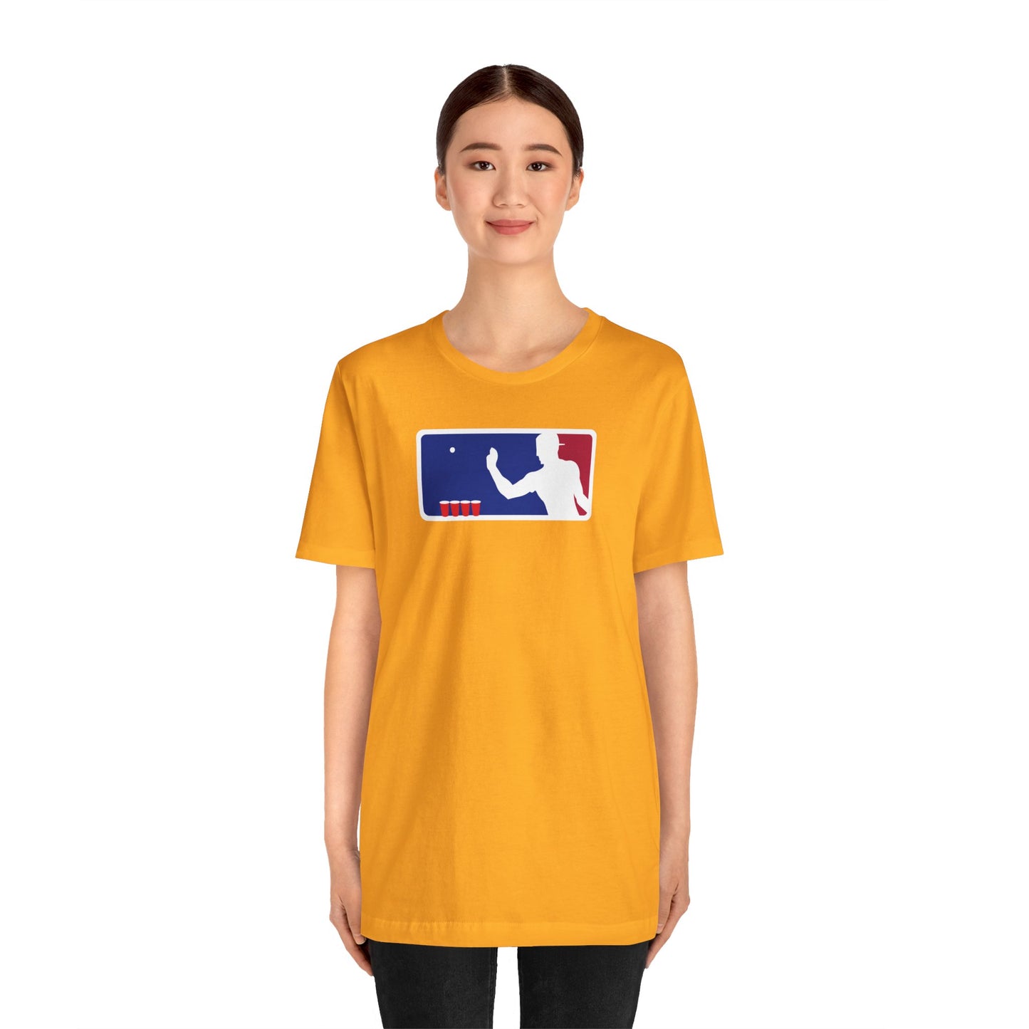 MAJOR LEAGUE PONGER. Unisex Jersey Short Sleeve Tee