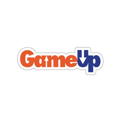 FED UP GAMEUP. Kiss-Cut Stickers