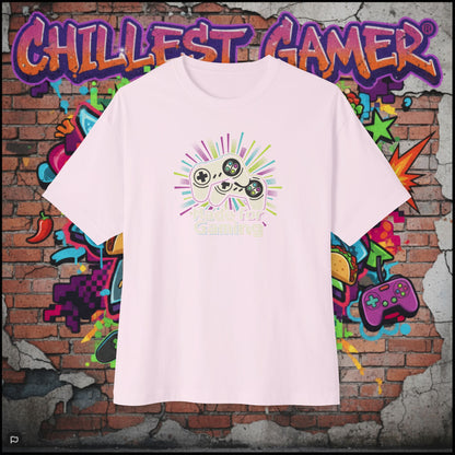 MADE FOR GAMING. Unisex Oversized Boxy Tee