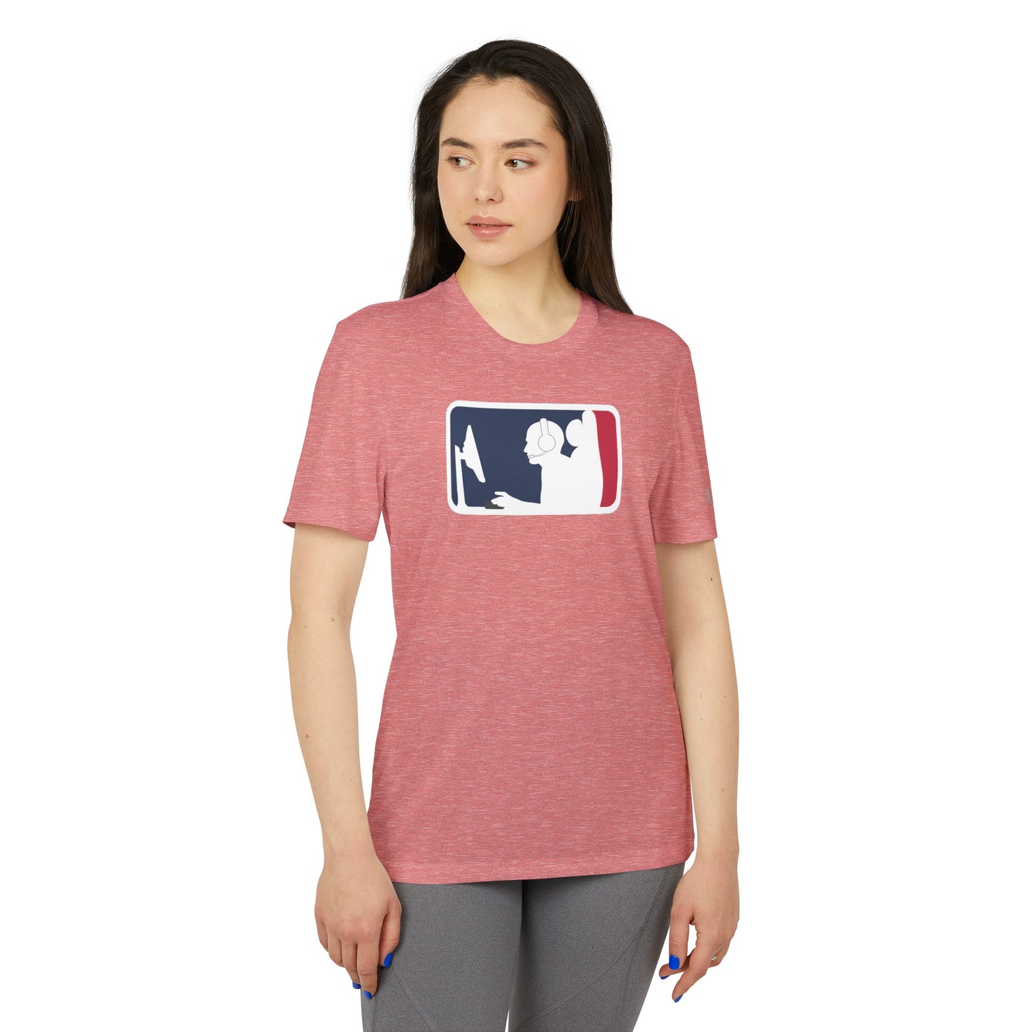 MAJOR LEAGUE GAMER (PC). adidas® Unisex Sport T-shirt