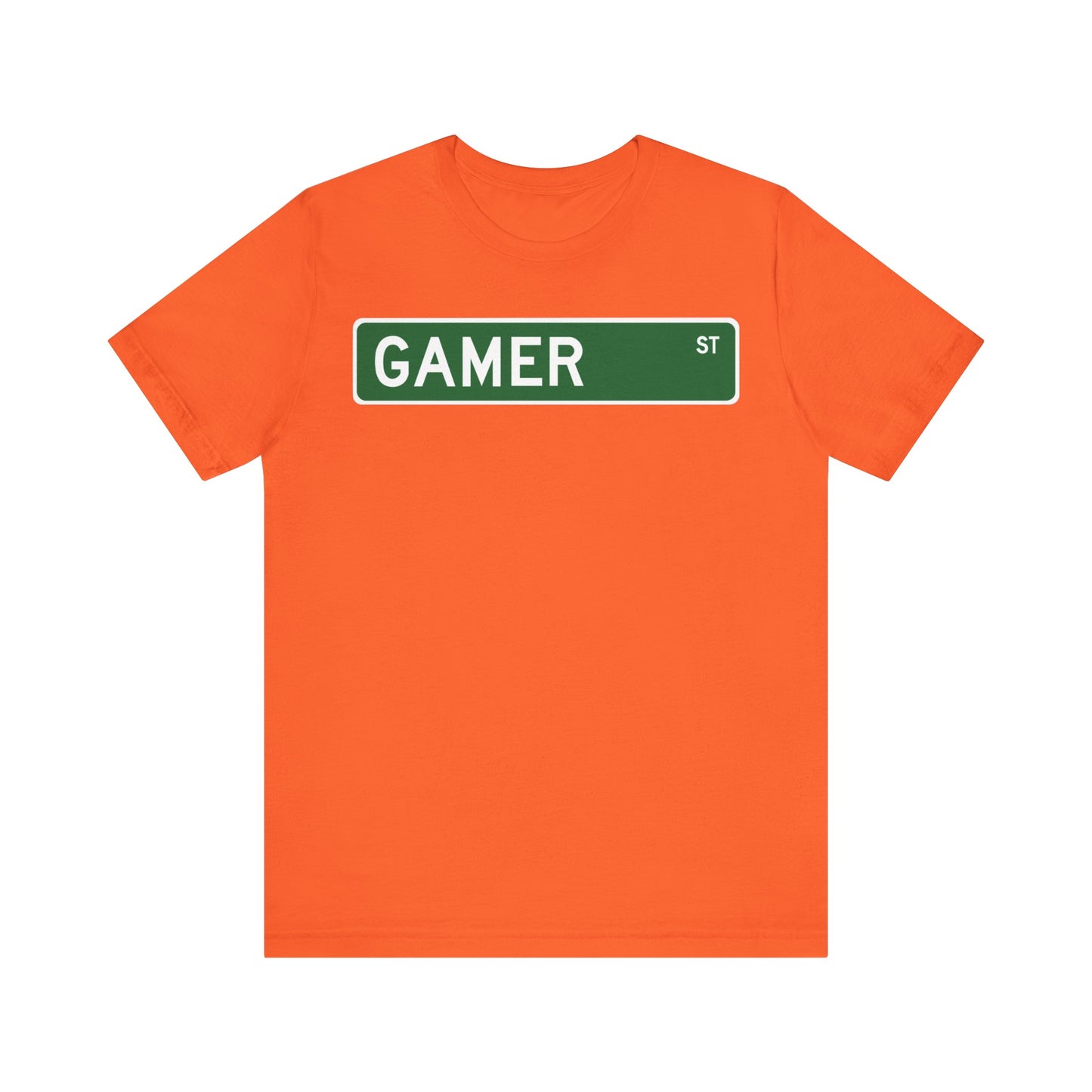 GAMER ST. Unisex Jersey Short Sleeve Tee