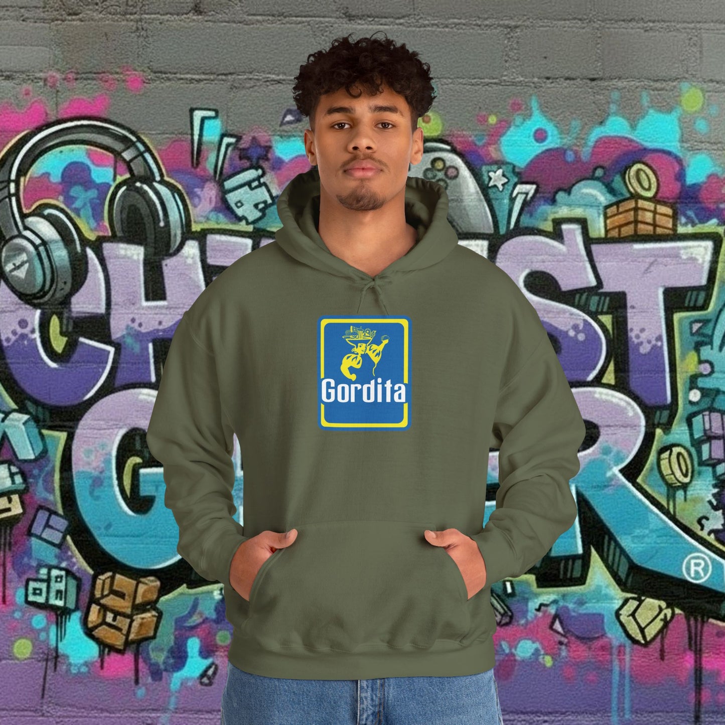 GORDITA. Unisex Heavy Blend™ Hooded Sweatshirt