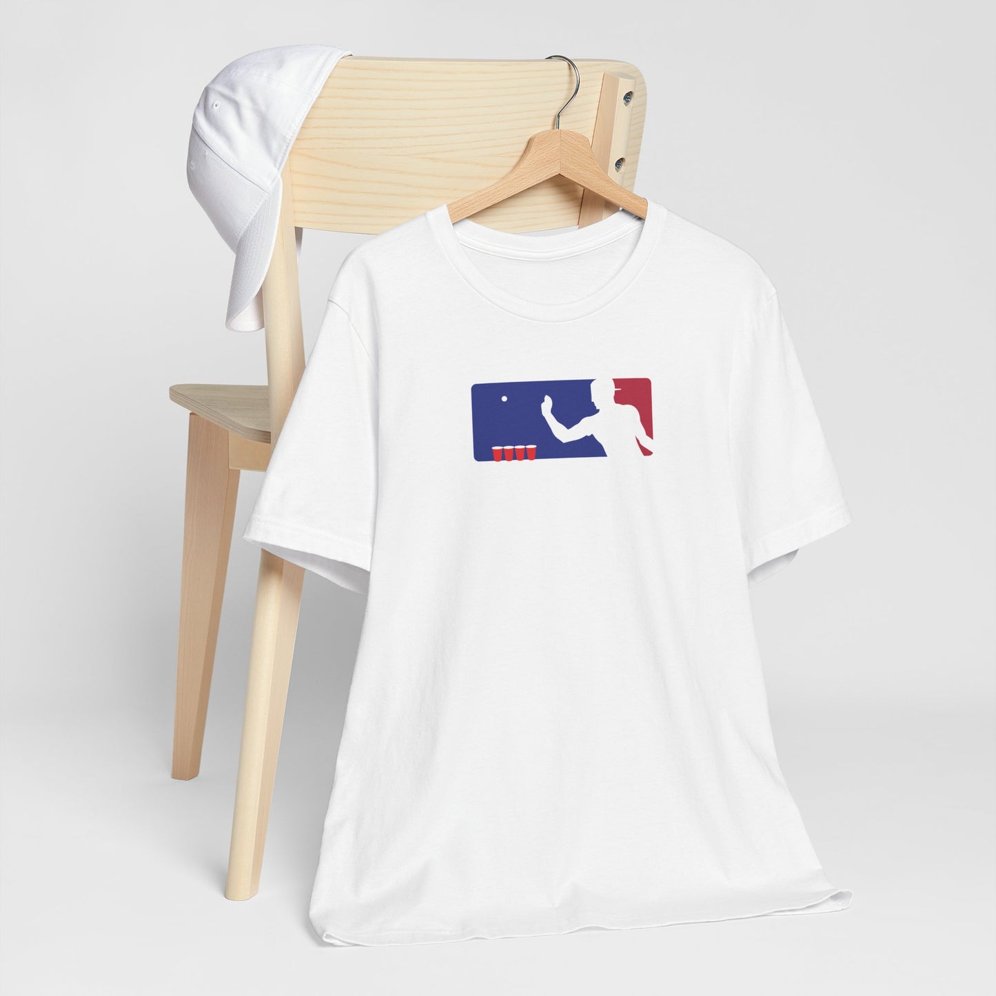 MAJOR LEAGUE PONGER. Unisex Jersey Short Sleeve Tee