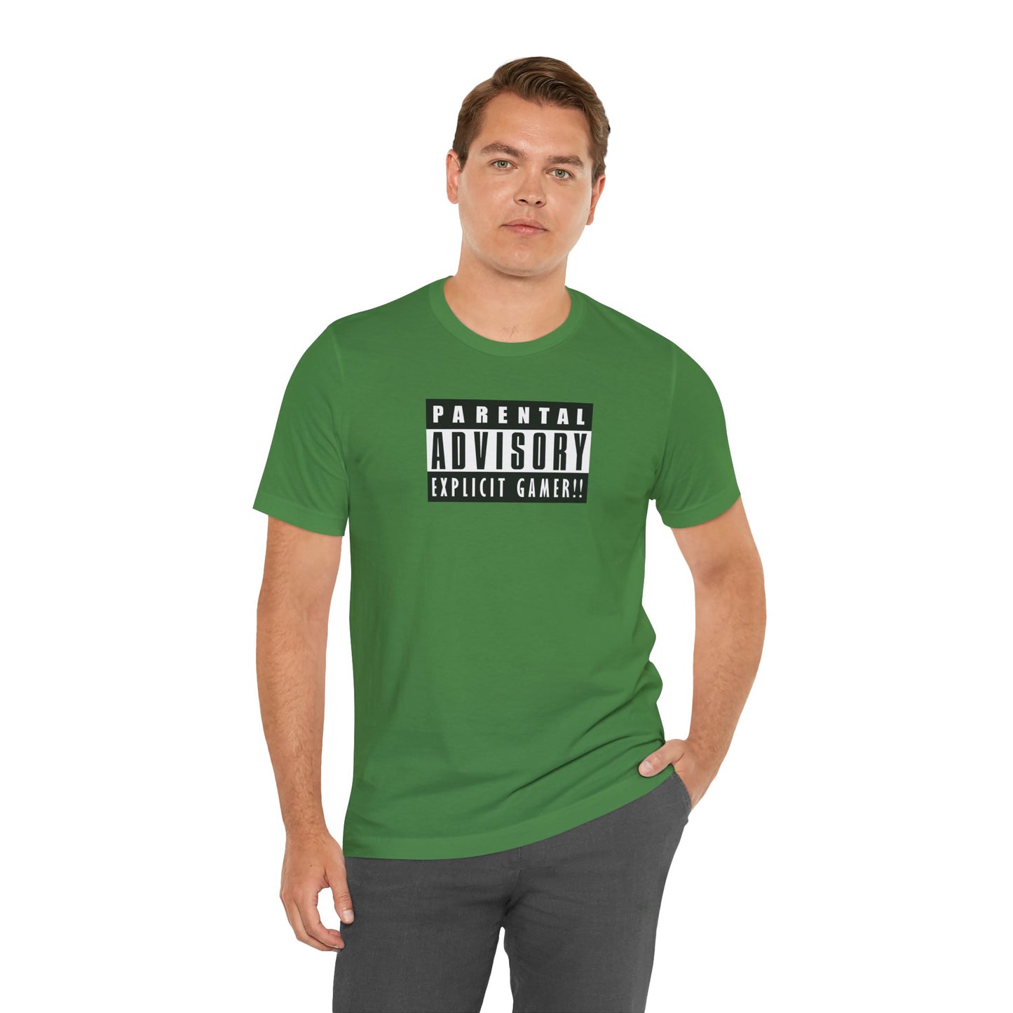 EXPLICIT GAMER!! Unisex Jersey Short Sleeve Tee