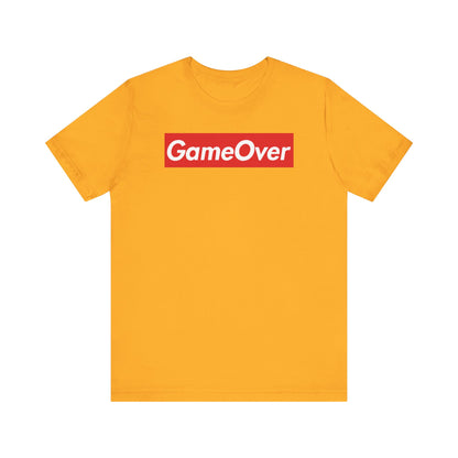 SUPER GAME OVER. Unisex Jersey Short Sleeve Tee