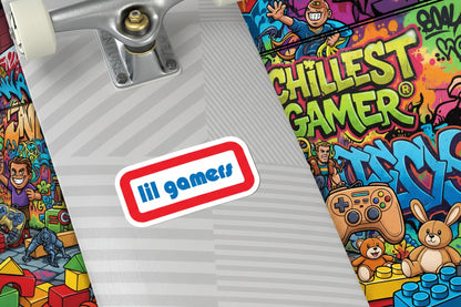 LIL GAMERS. Kiss-Cut Stickers