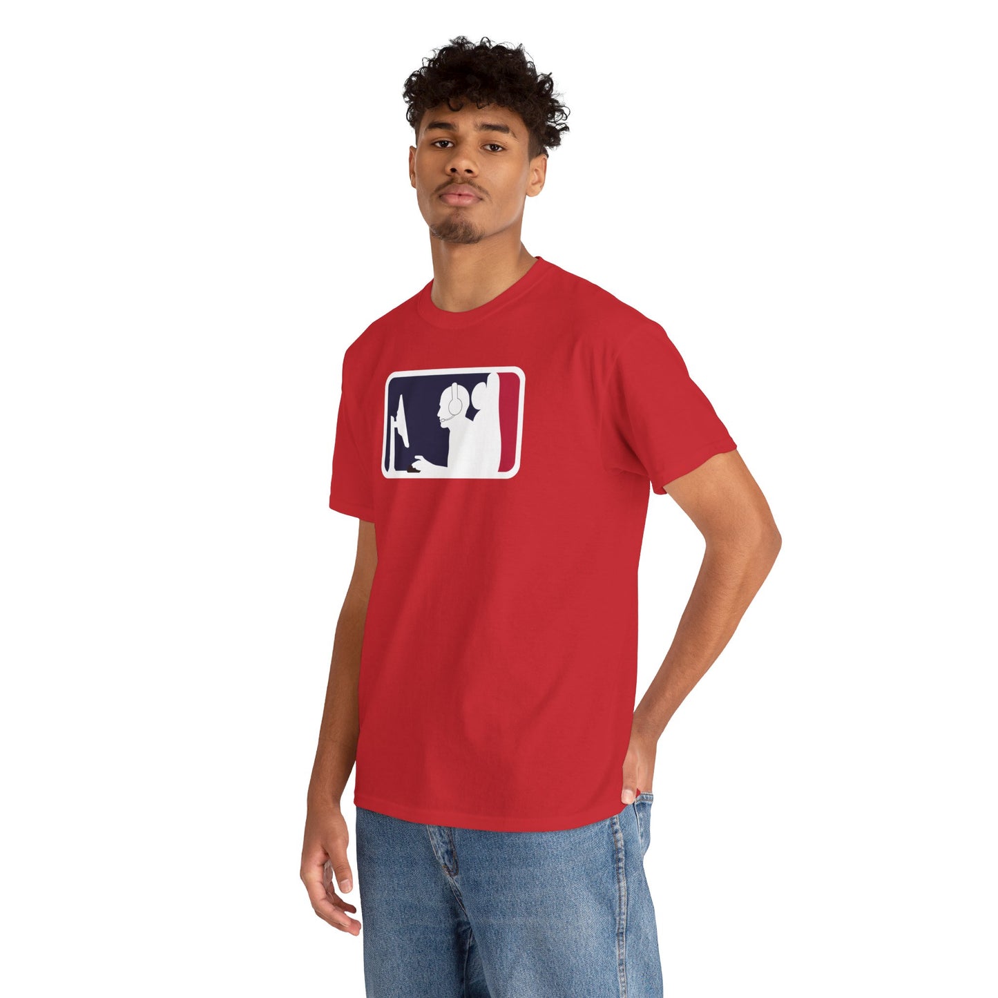 MAJOR LEAGUE GAMER (PC). Unisex Heavy Cotton Tee