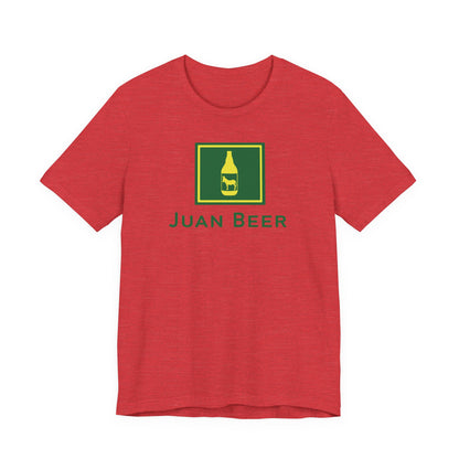 JUAN BEER. Unisex Jersey Short Sleeve Tee