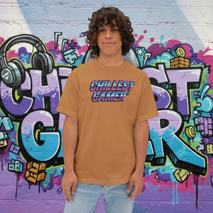CHILLEST GAMER. Unisex Oversized Boxy Tee