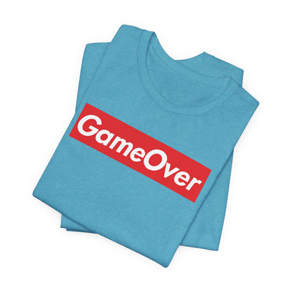 SUPERB GAME OVER. Unisex Jersey Short Sleeve Tee