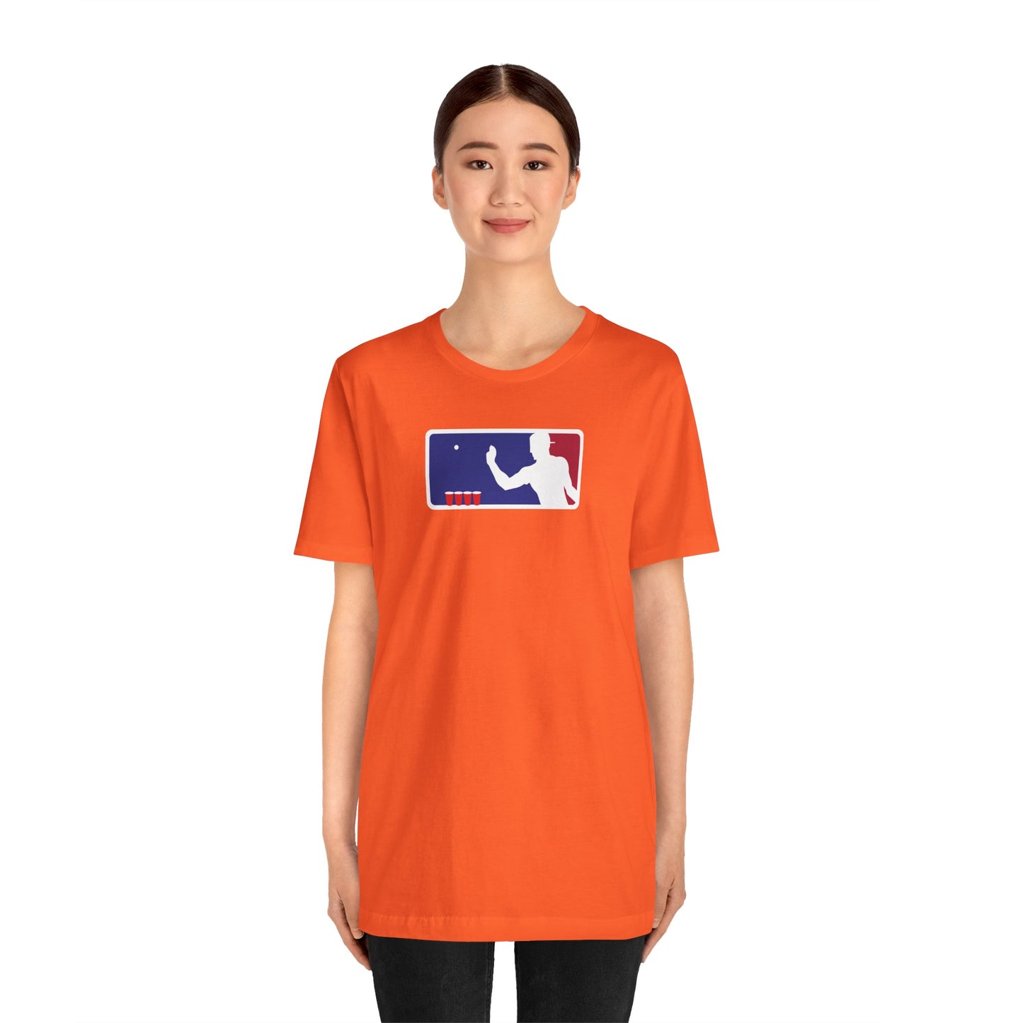 MAJOR LEAGUE PONGER. Unisex Jersey Short Sleeve Tee