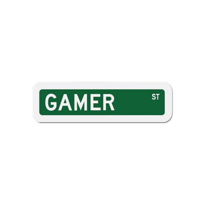 GAMER STREET. Die-Cut Magnets