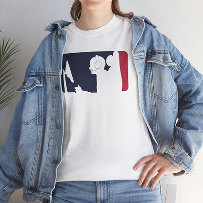 MAJOR LEAGUE GAMER (CONSOLE). Unisex Heavy Cotton Tee