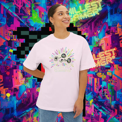 MADE FOR GAMING. Unisex Oversized Boxy Tee