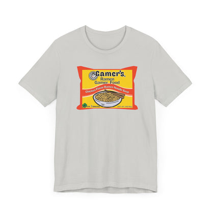 RAMEN GAMER FOOD. Unisex Jersey Short Sleeve Tee