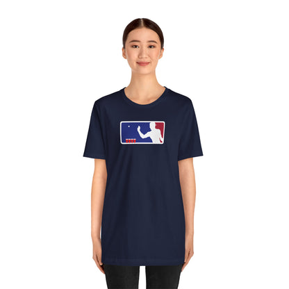MAJOR LEAGUE PONGER. Unisex Jersey Short Sleeve Tee