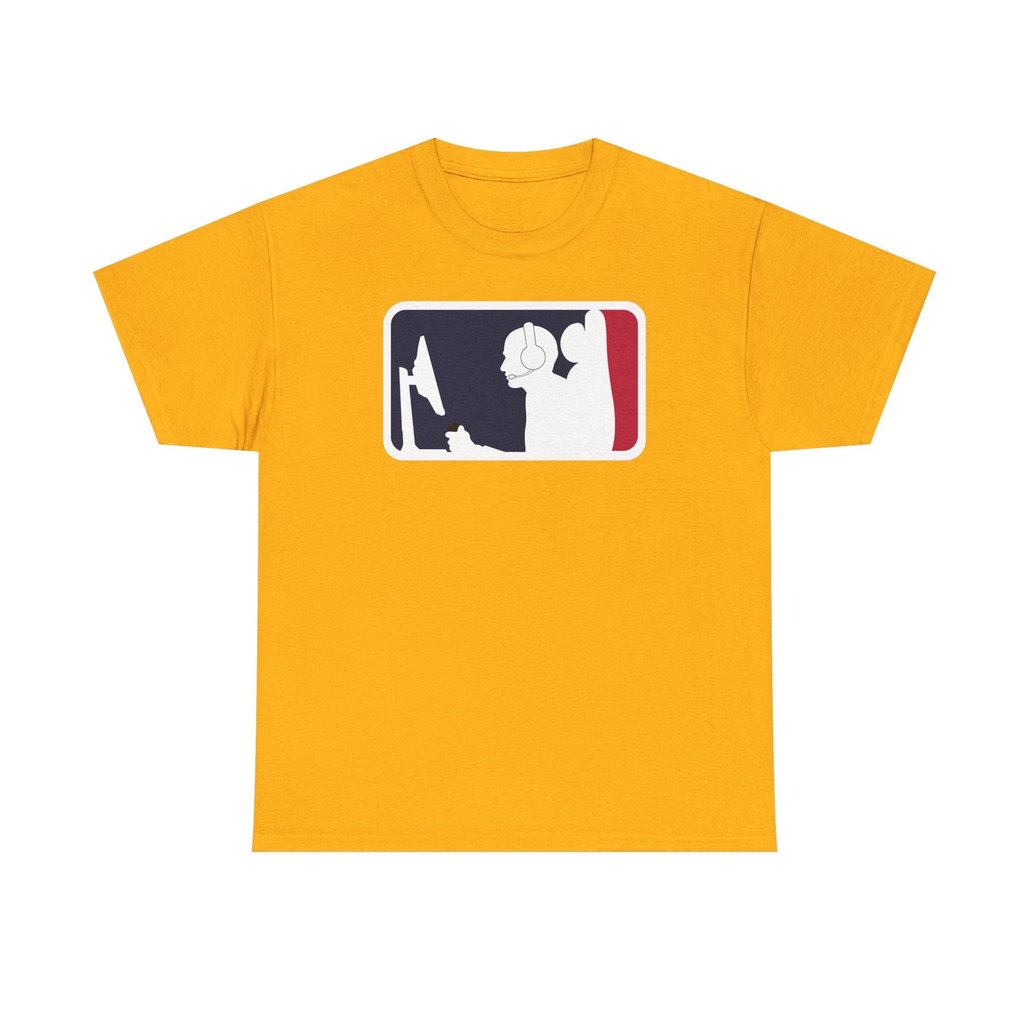 MAJOR LEAGUE GAMER (CONSOLE). Unisex Heavy Cotton Tee