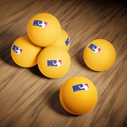 MAJOR LEAGUE PONGER. Ping Pong Balls, 6 pcs