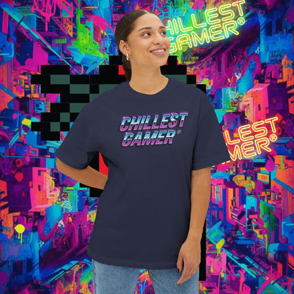 CHILLEST GAMER. Unisex Oversized Boxy Tee