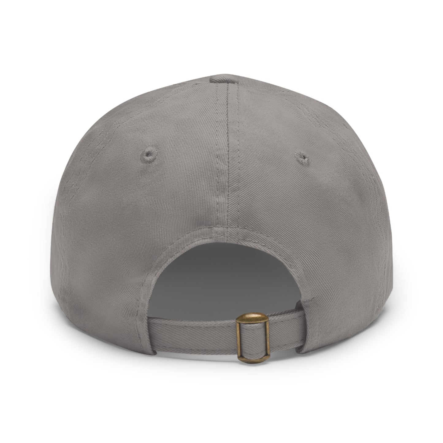 FED UP GAME UP. Dad Hat with Leather Patch (Rectangle)