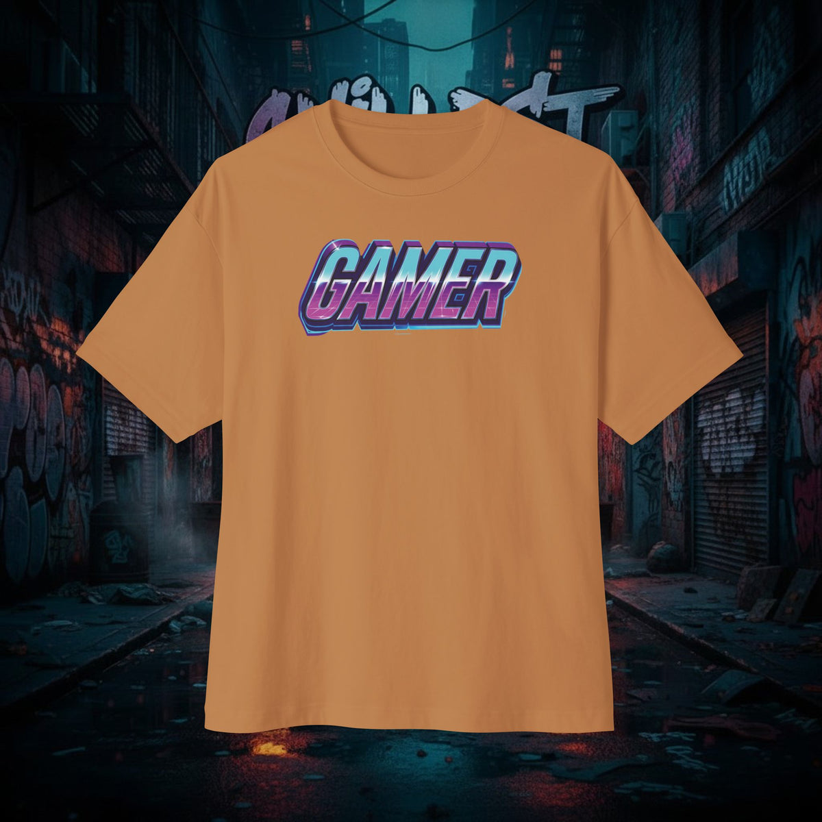 GAMER. Unisex Oversized Boxy Tee