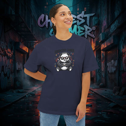 HARDCORE GAMER. Unisex Oversized Boxy Tee