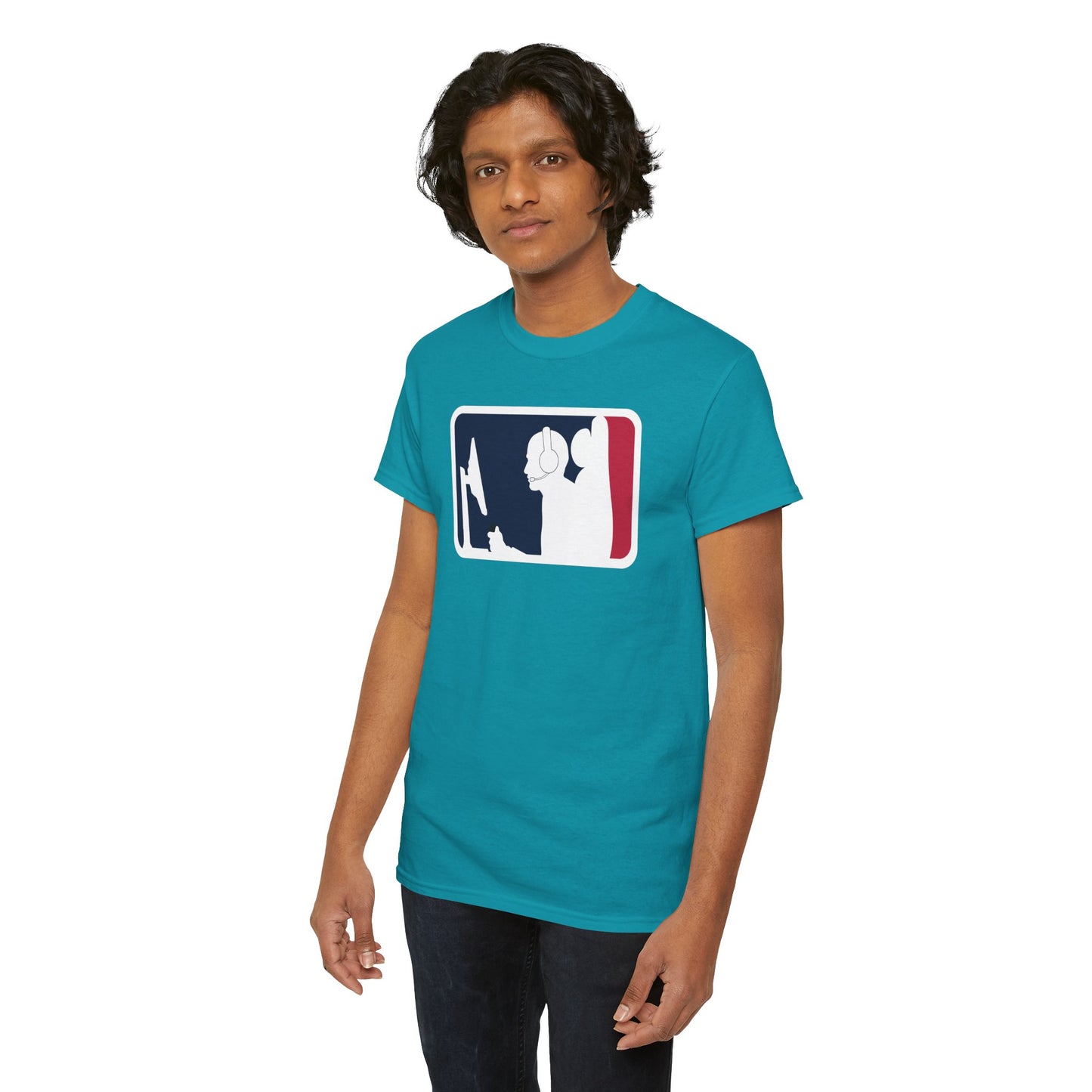 MAJOR LEAGUE GAMER (CONSOLE). Unisex Heavy Cotton Tee