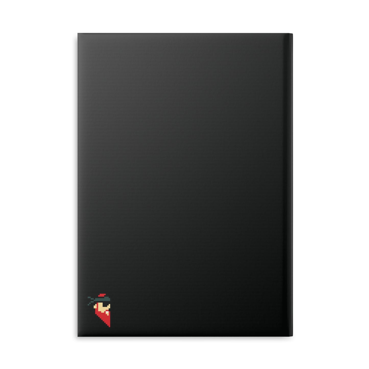 BIG' BLACK BOOK. Hardcover Notebook with Puffy Covers