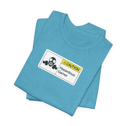 HAZARDOUS GAMER. Unisex Jersey Short Sleeve Tee