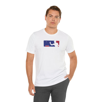 MAJOR LEAGUE PONGER. Unisex Jersey Short Sleeve Tee