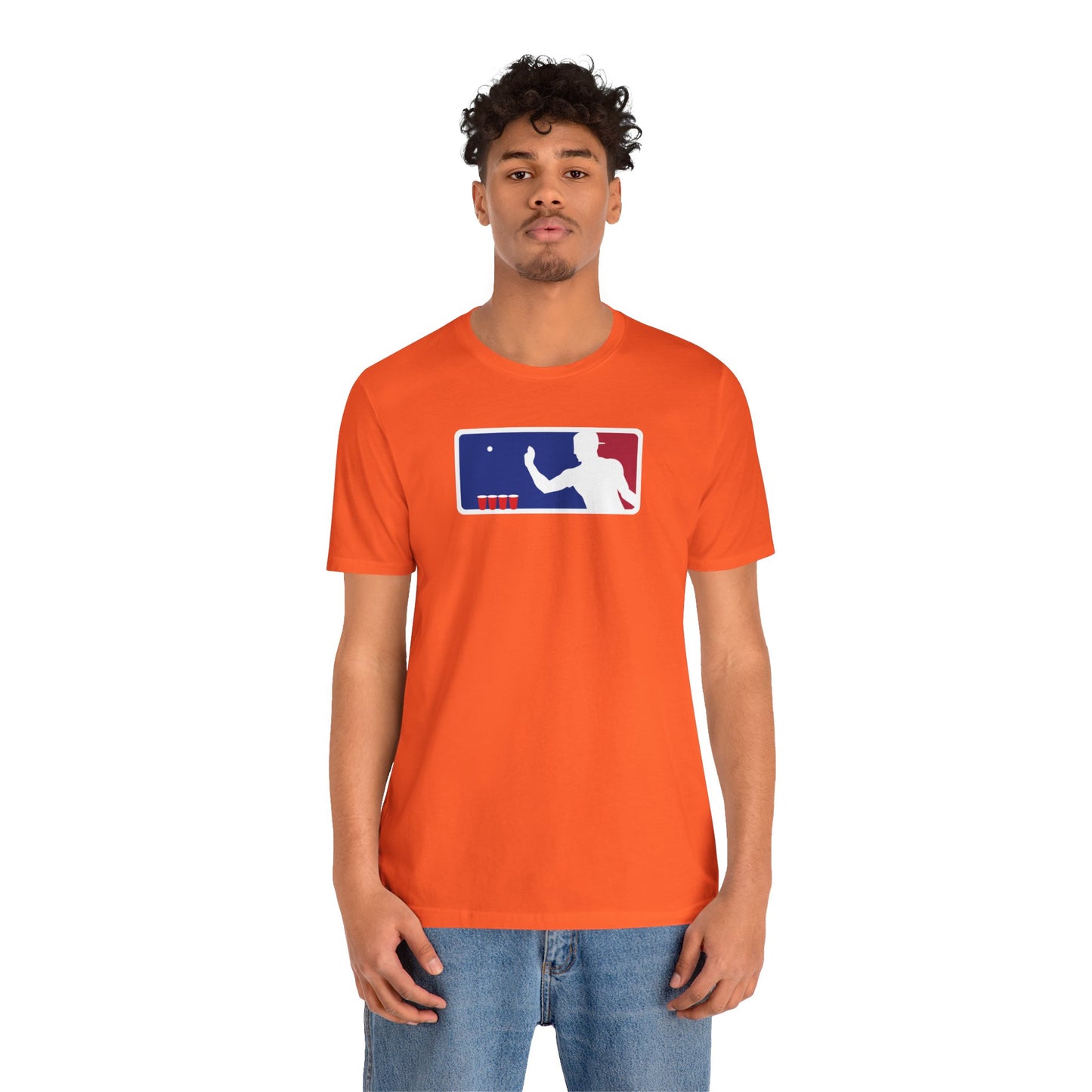 MAJOR LEAGUE PONGER. Unisex Jersey Short Sleeve Tee