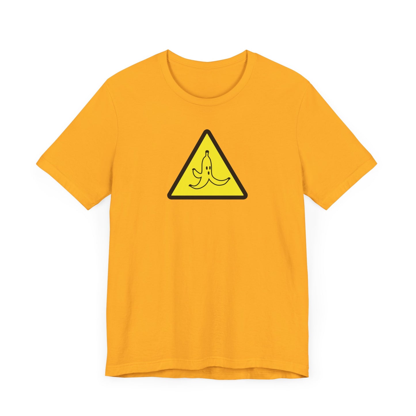 CAUTION BANANA. Unisex Jersey Short Sleeve Tee