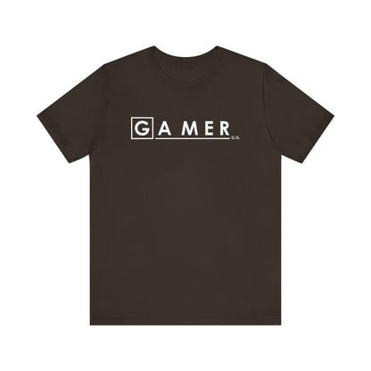 DR. GAMER IS IN THE HOUSE. Unisex Jersey Short Sleeve Tee