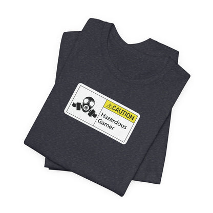 HAZARDOUS GAMER. Unisex Jersey Short Sleeve Tee