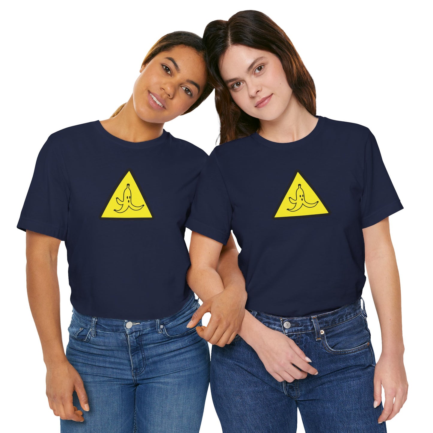 CAUTION BANANA. Unisex Jersey Short Sleeve Tee