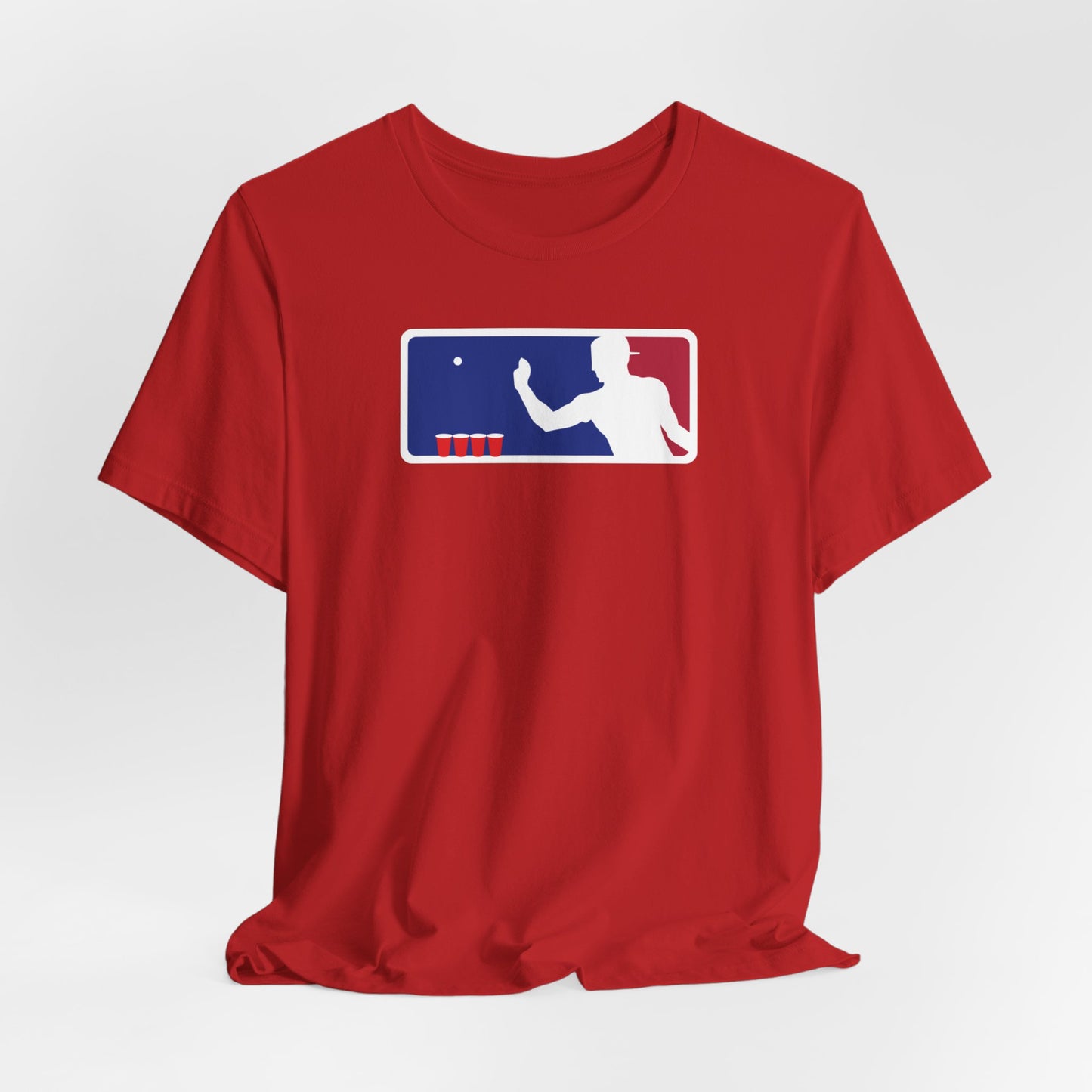 MAJOR LEAGUE PONGER. Unisex Jersey Short Sleeve Tee