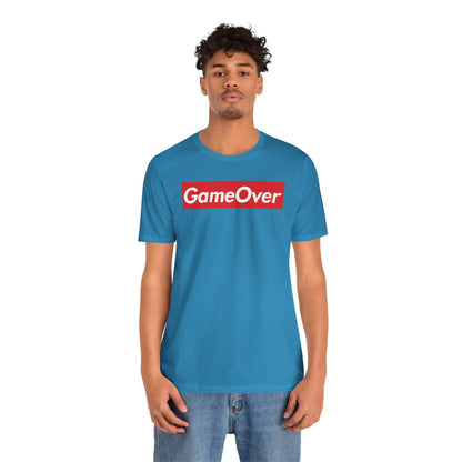 SUPER GAME OVER. Unisex Jersey Short Sleeve Tee