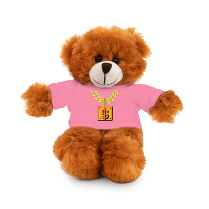 HUG LIFE. Stuffed Animals with COIN BOX CUBAN CHAIN $? Tee