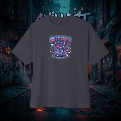 BATTY GAMER. Unisex Oversized Boxy Tee